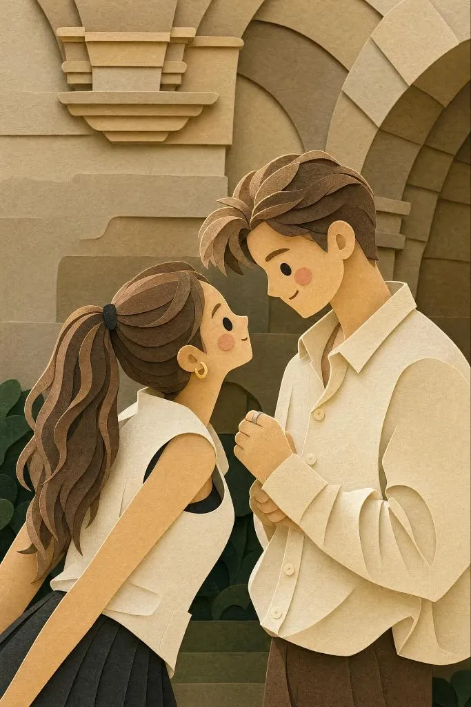如何用AI生成奇幻层叠纸雕立体艺术：打造温暖治愈的童话世界