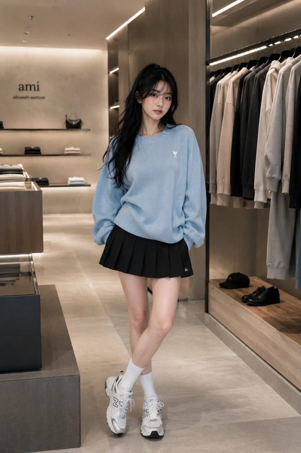 如何用AI生成Vogue风格时尚大片：精品店街拍教程